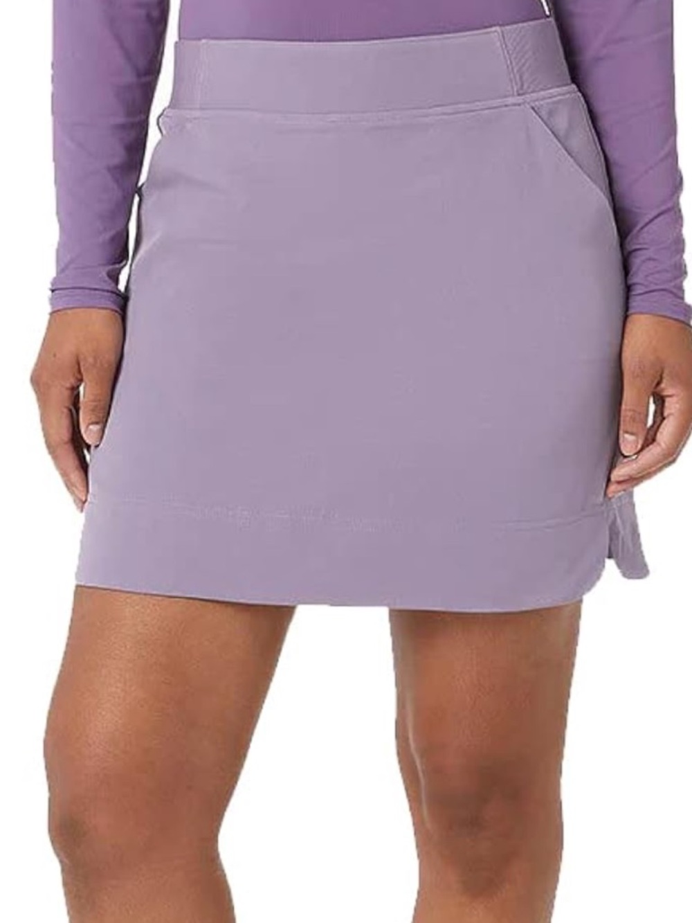 32 Degrees Purple Athletic Skort Pocket Stretch Activewear